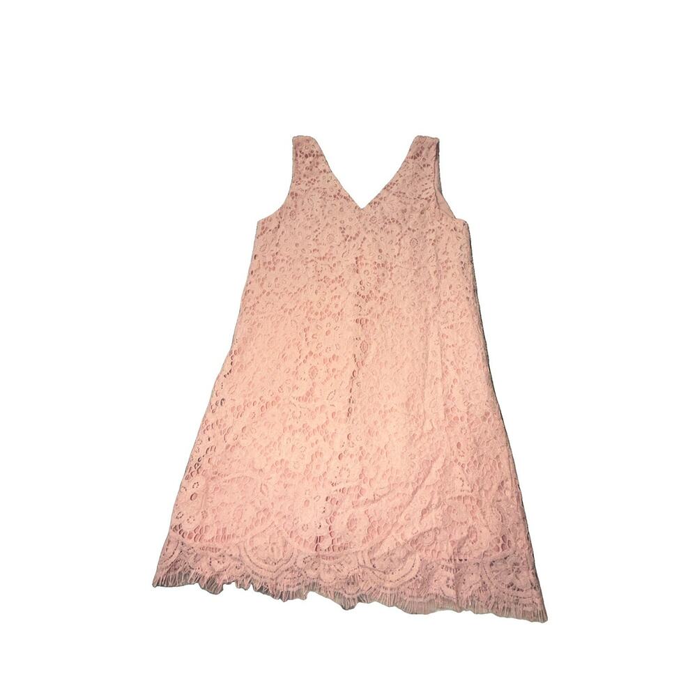 NWT BB DAKOTA PINK LACE ELEGANT DRESS SIZE MED MSRP $92 (AB11) - Picture 3 of 4